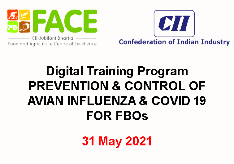 Digital Training on Prevention and Control of Avian Influenza and Covid 19