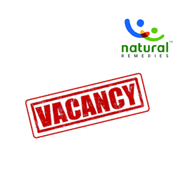 Natural Remedy Vacancy