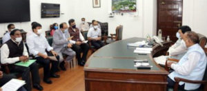 Delegation with Union Minister Shri Piyush Goyal