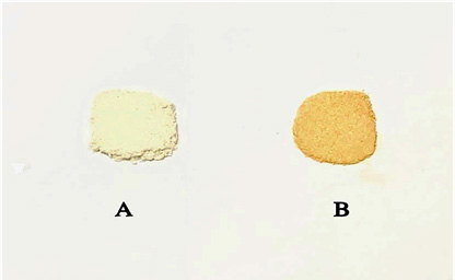 Figure 3:Protein extracted from keratin waste 