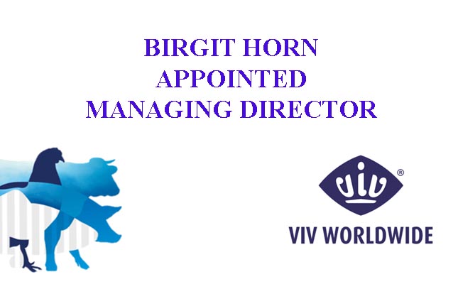 Birgit Horn Appointed Managing Director VIV Worldwide