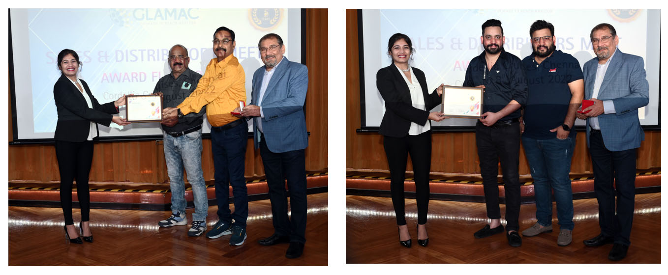 Distributors presented with a Certificate of Appreciation
