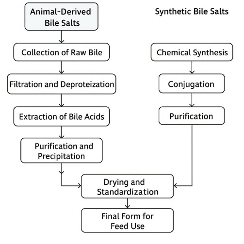 Manufacturing/sourcing of Bile Salts: